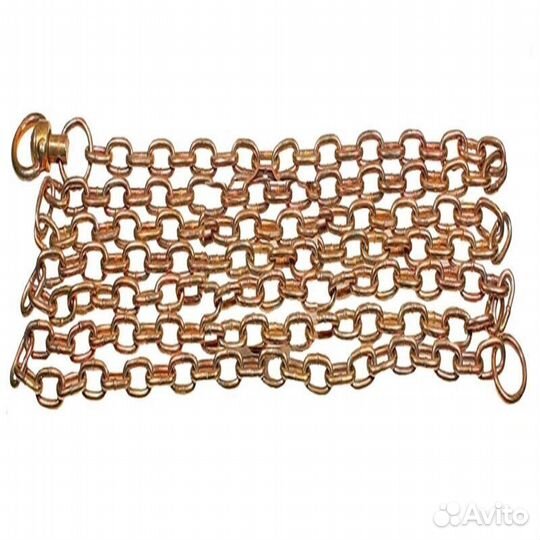 17770 Цепь привязочная 3м. 6x42мм. (желтая)