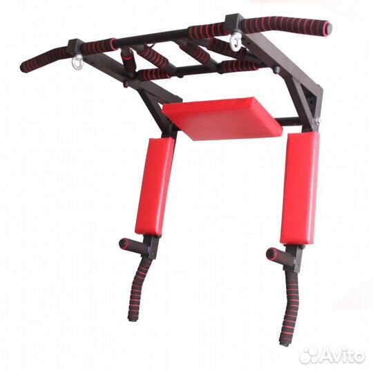 Турник 3 в 1 Мультихват Брусья + Пресс 40х40 см