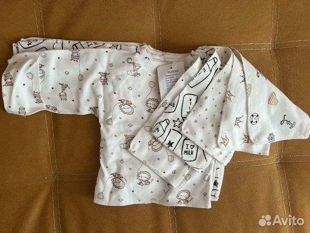 Распашонки для новорожденных (5 шт)