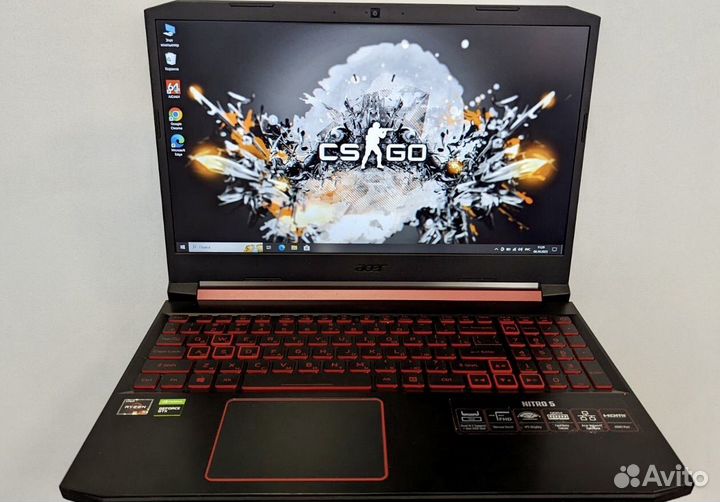 Acer Nitro 5 R5 3550H, 16Gb, SSD512Gb, GTX1650 4Gb