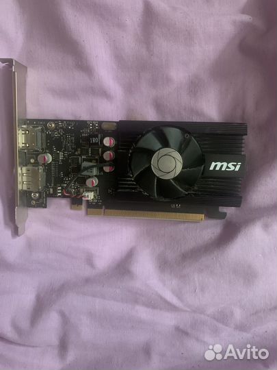 Видеокарта MSI GeForce GT 1030 2GB
