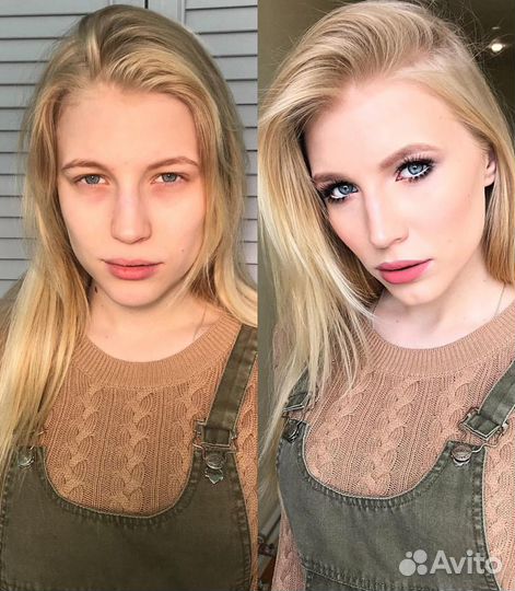 Макияж+прически на дому