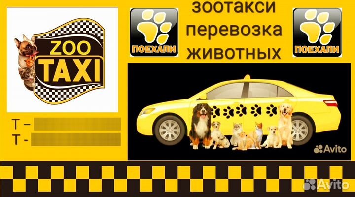 Зоотакси,перевозка С животными