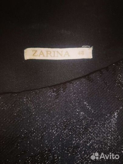 Платье Zarina L металлик