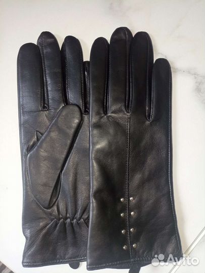 Перчатки женские кожаные новые натуральные