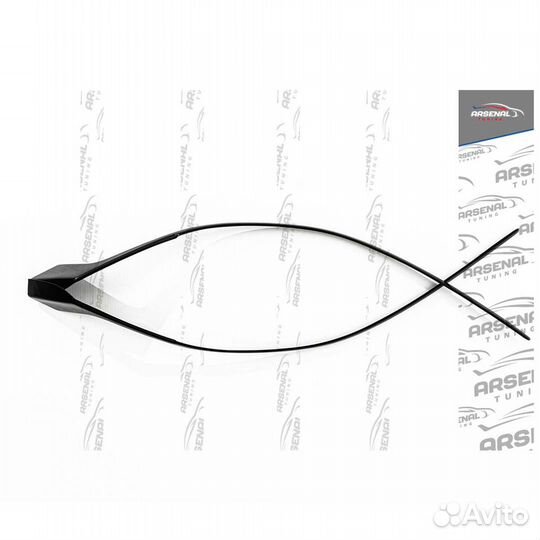 Накладки на фары (длинные) Honda Accord 8