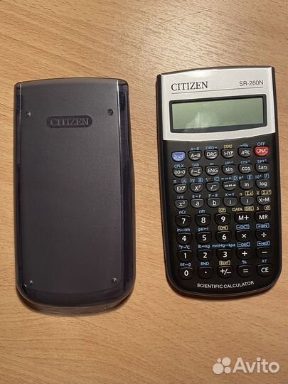 Инженерный калькулятор citzen SR-260N