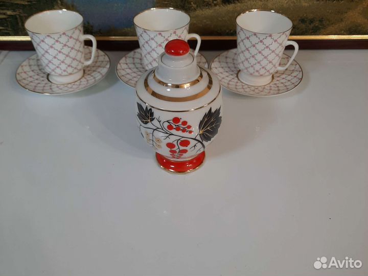 Чайница фарфор лфз