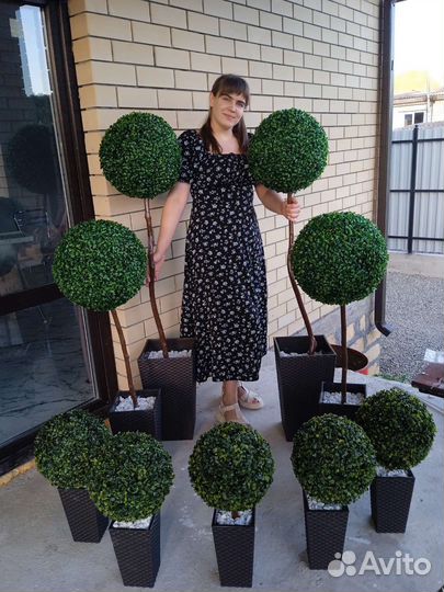 Искусственный самшит. Искусственное дерево