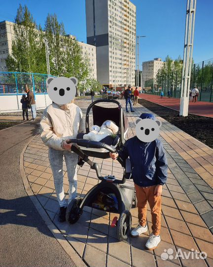 Коляска hot mom 3 в 1