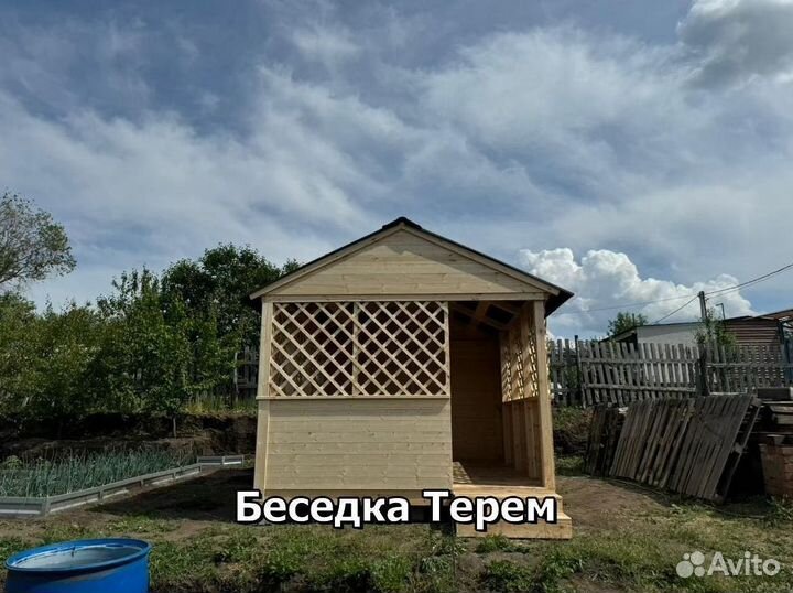 Деревянные беседки