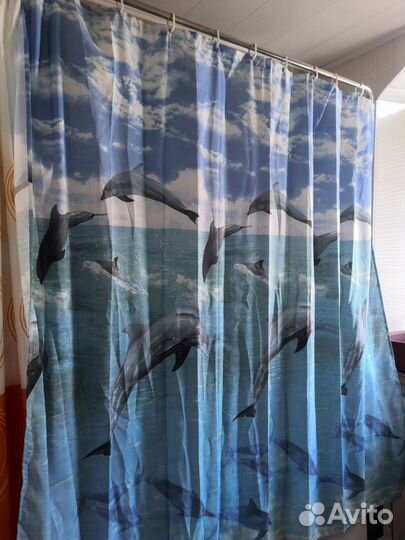 Штора для ванной