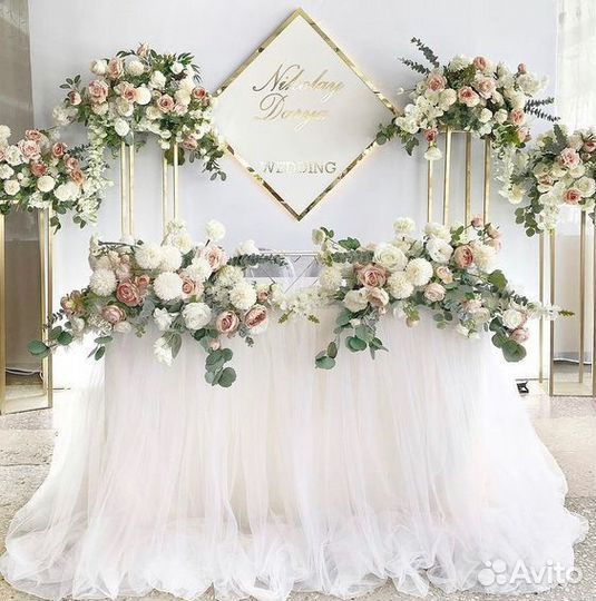 Оформление свадьбы и фотозоны огромный выбор