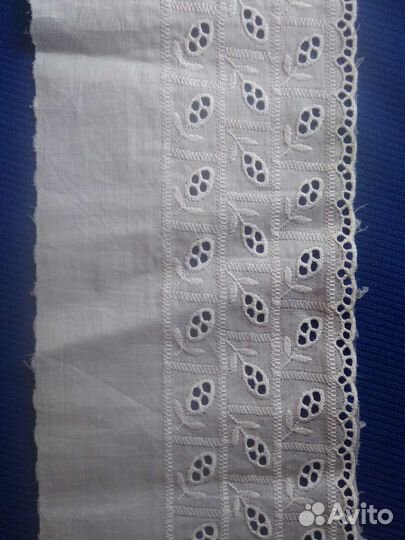 Ткань шитье на батисте СССР