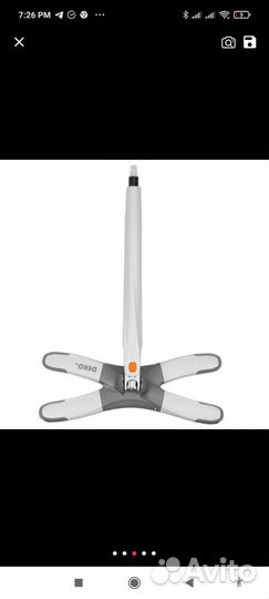 Х-образная швабра для мытья полов с функцией отжим