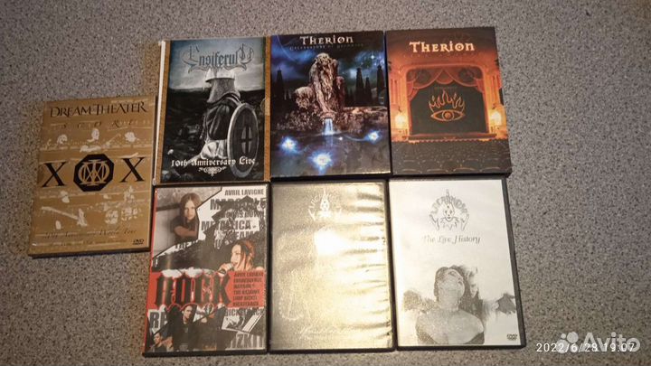 Музыка концерты и клипы DVD