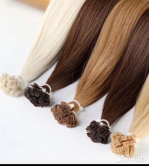 Наращивание натуральных волос