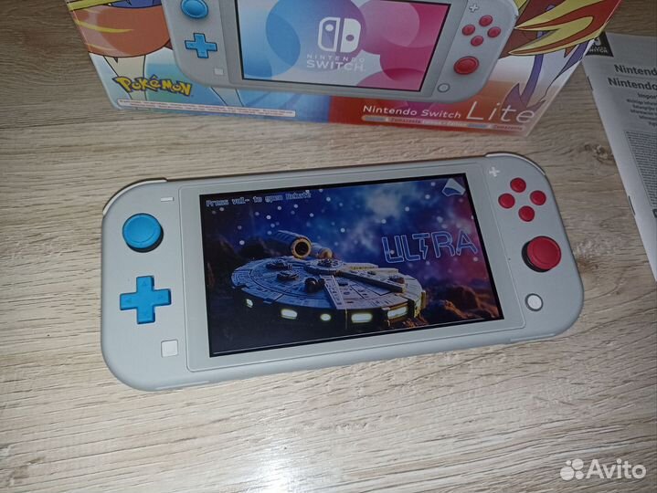 Nintendo switch lite прошитая 160gb