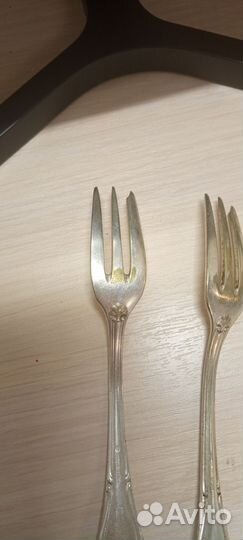 Вилки для рыбы мельхиор