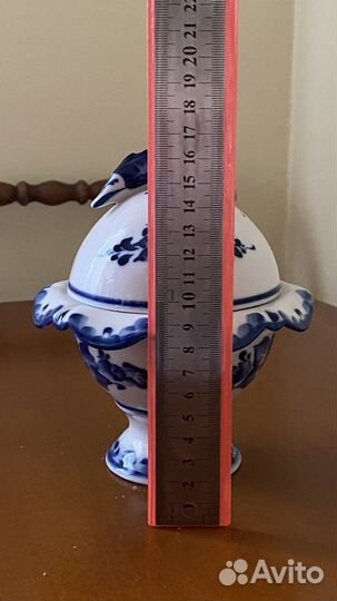 Икорница Гжель