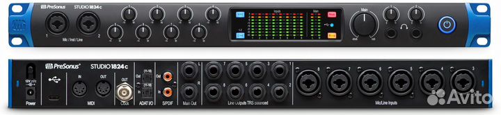 PreSonus Studio 1824C аудио интерфейс 18вх/18 вых