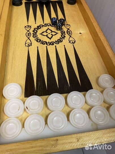 Нарды деревянные большие