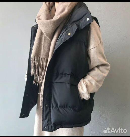 Жилетка женская утепленная