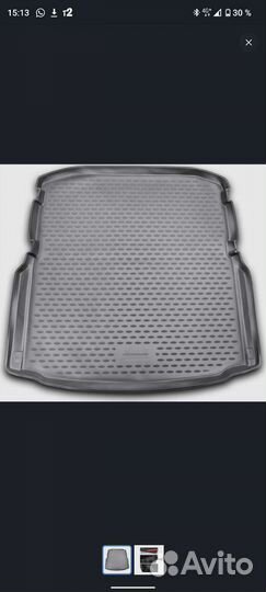 Коврик автомобильный Skoda Octavia лифтбек 2013