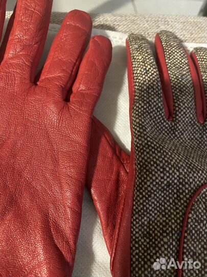 Перчатки женские натуральная кожа