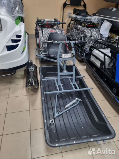 Модуль толкач + сани для буксировщика Койра