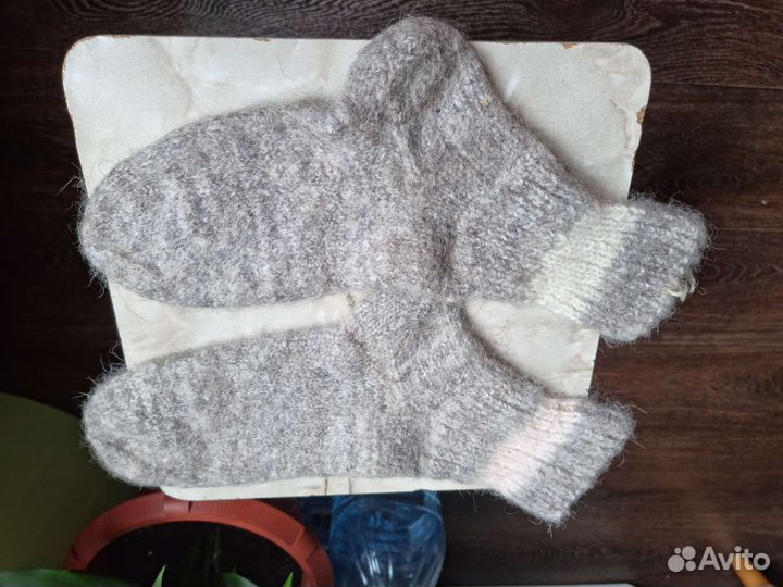 Носки шерстяные зимние