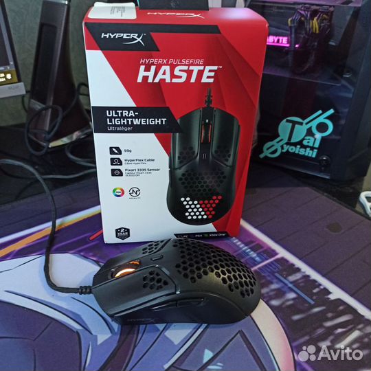 Игровая мышь hyperx pulsefire haste