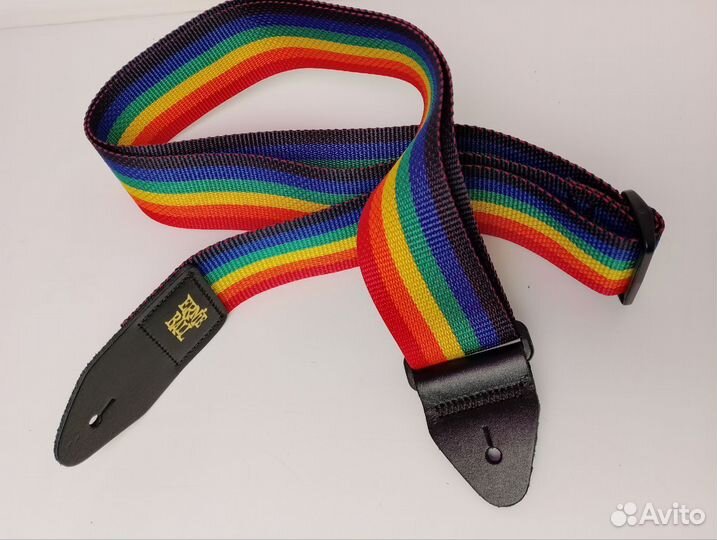 Новый ремень для гитары ernie ball радуга