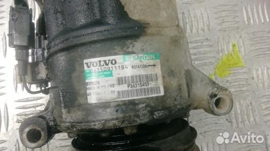 Компрессор кондиционера дизельный volvo V60 1 (3UK