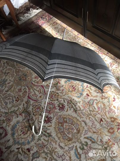 Женский Зонт -трость шелк винтаж 1962