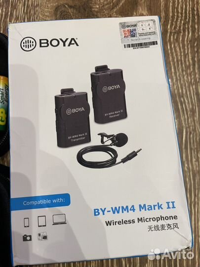 Радиопетличный система boya wm4 pro mark 2