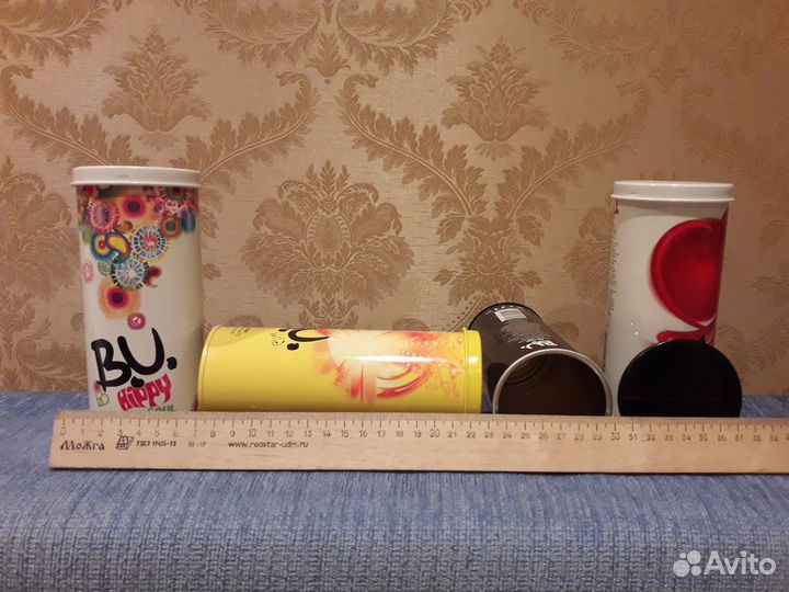 Жестяная металлическая банка