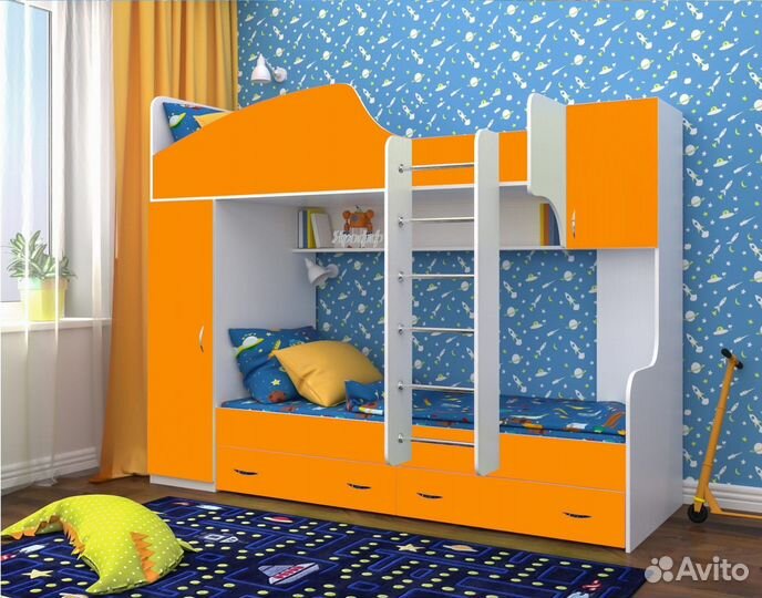 Кровать двухъярусная «Юниор 2»