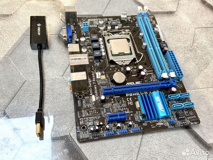 Материнская плата 1155 asus PBH61-M