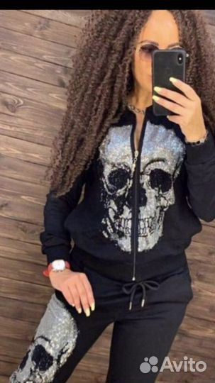 Спортивный костюм philipp plein с черепом турция