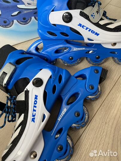 Раздвижные роликовые коньки Action