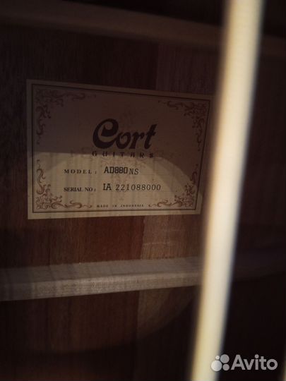 Гитара Cort AD880 NS