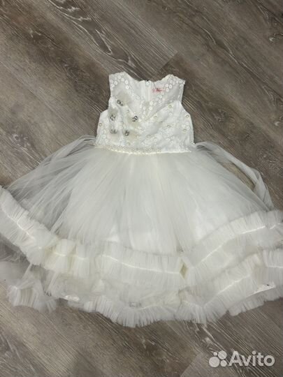 Платье детское нарядное 104