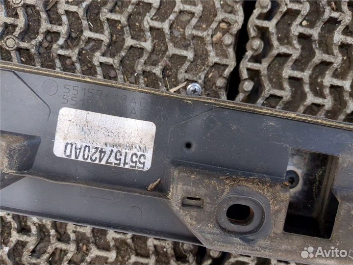 Рейлинг на крышу (одиночка) Jeep Liberty, 2008