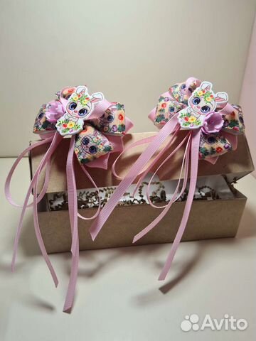 Резиночки для волос ручной работы