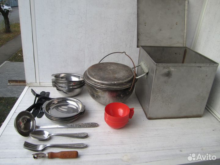 Дорожный набор посуды