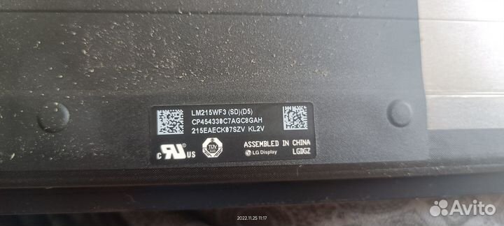 Матрица на iMac A1418