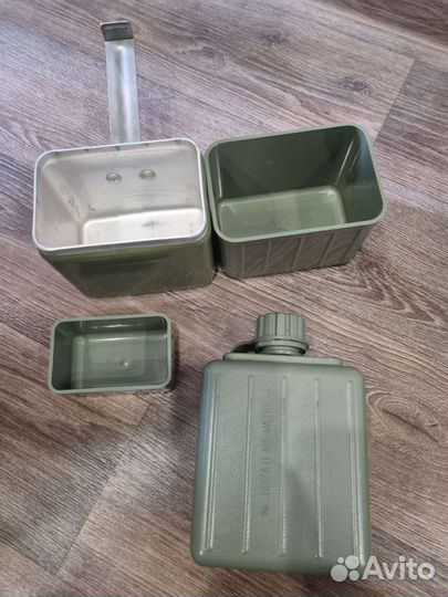 Котелок + фляжка, нато