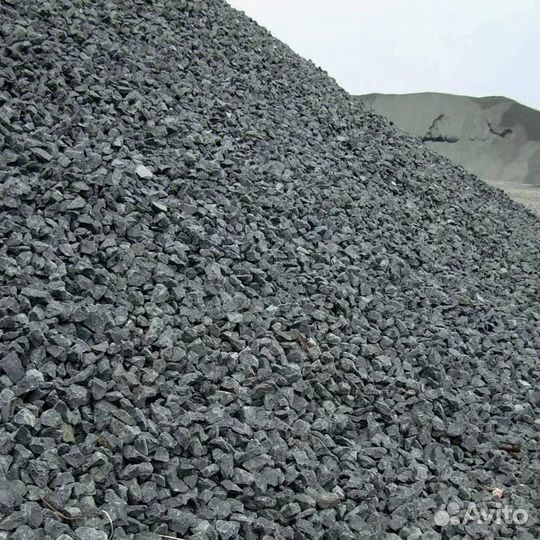 Щебень гранитный на парковку