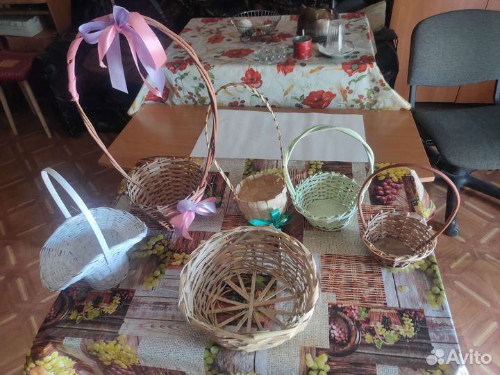 Плетеные корзинки